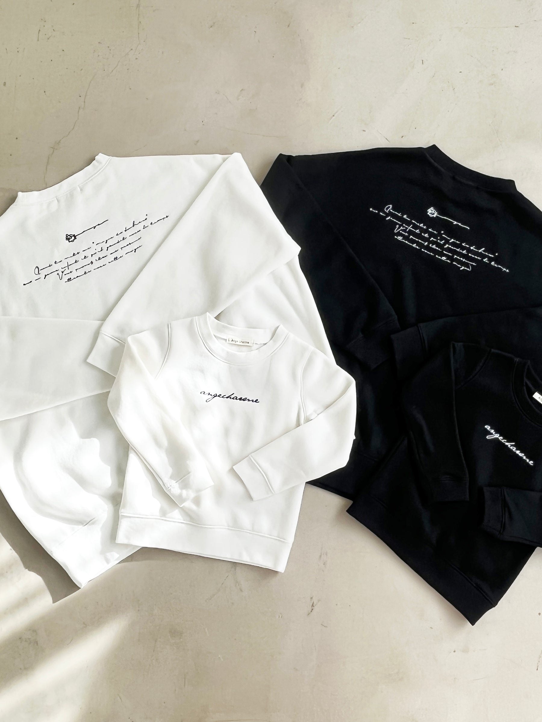 【キッズ】メッセージスウェット