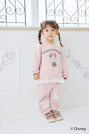 [KIDS] MINNIE MOUSE/LACE SWEAT