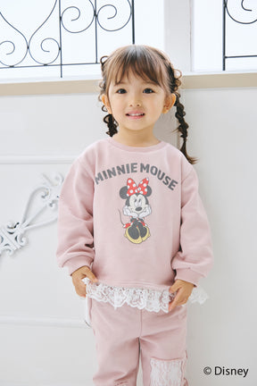 [KIDS] MINNIE MOUSE/LACE SWEAT
