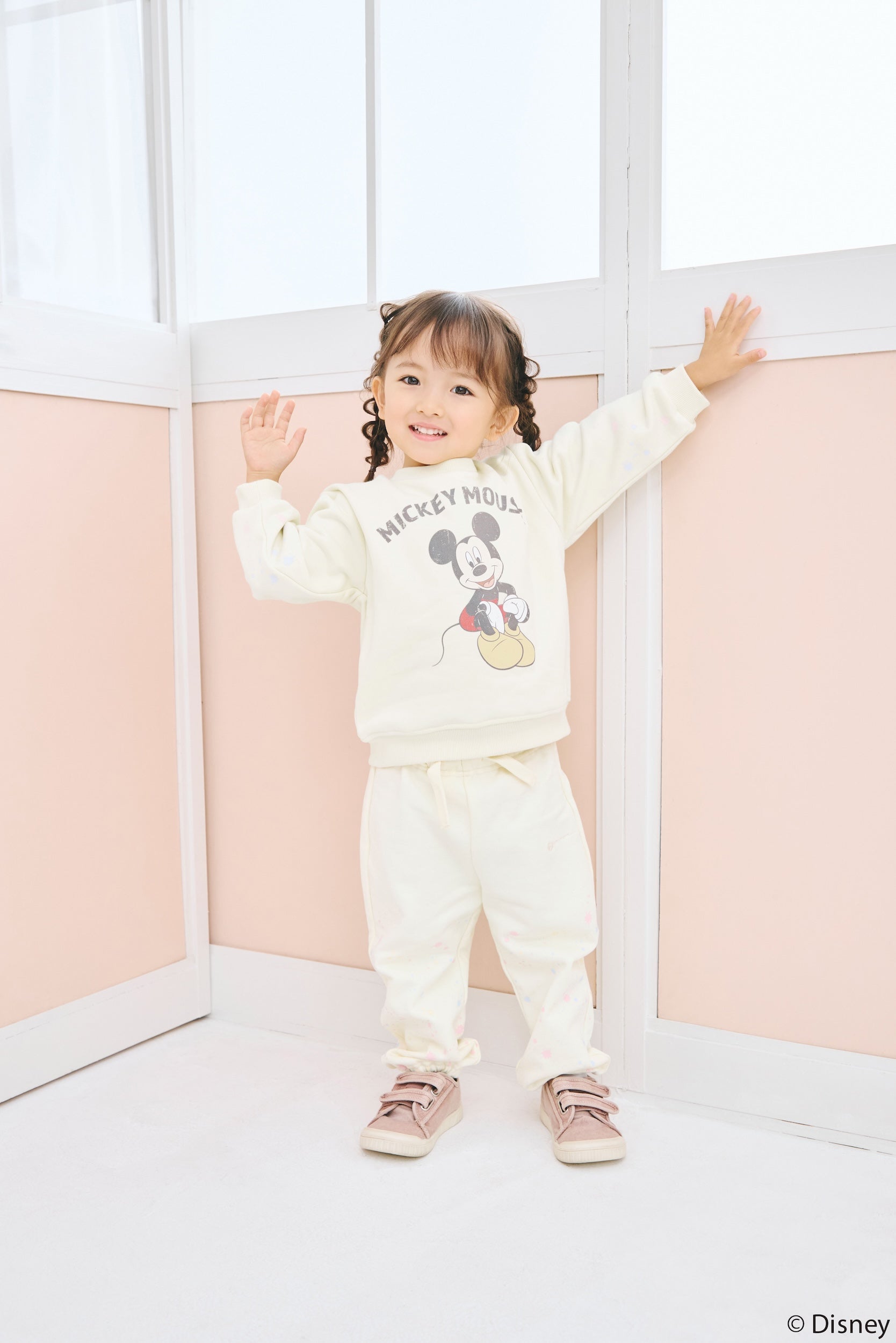 [KIDS] MICKEY MOUSE/PAINT SWEAT PANTS
