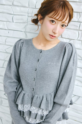 PEPLUM KNIT TOPS