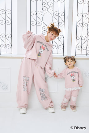 MINNIE MOUSE/SHORT HOODIE SWEAT