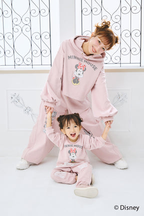 MINNIE MOUSE/SHORT HOODIE SWEAT