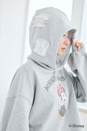 MINNIE MOUSE/SHORT HOODIE SWEAT