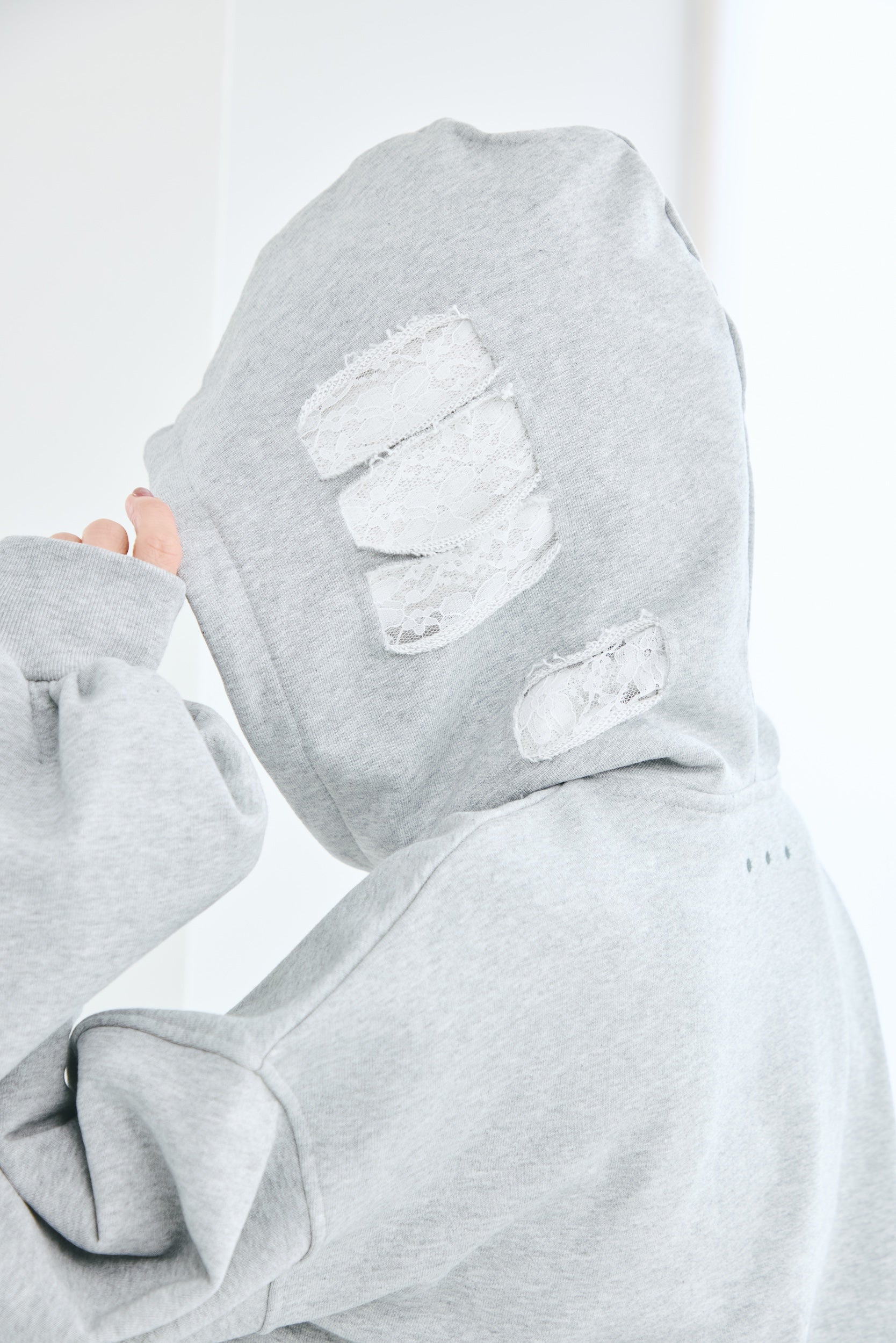 MINNIE MOUSE/SHORT HOODIE SWEAT
