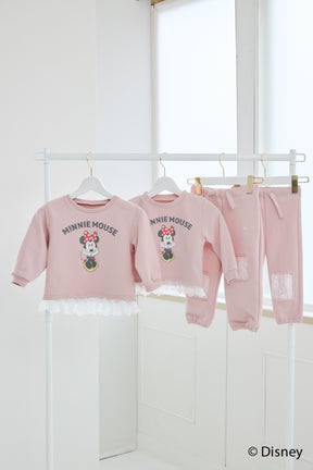 [KIDS] MINNIE MOUSE/LACE SWEAT