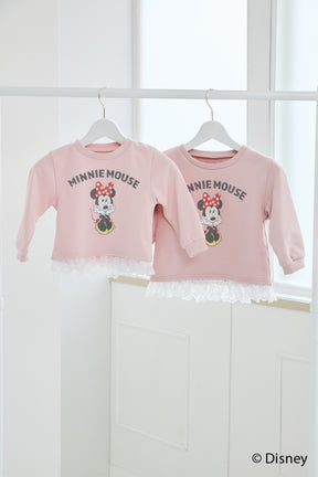 [KIDS] MINNIE MOUSE/LACE SWEAT