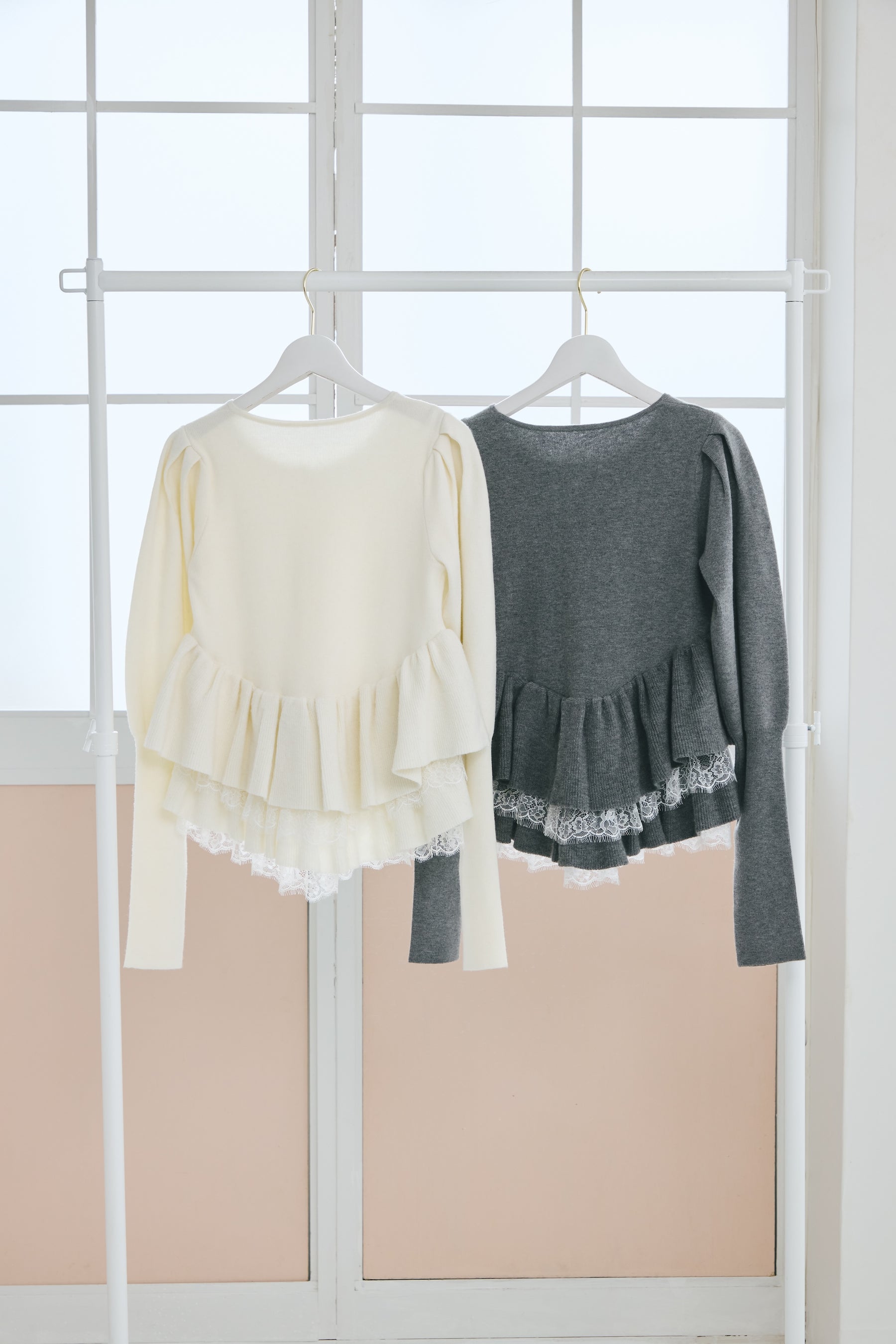 PEPLUM KNIT TOPS