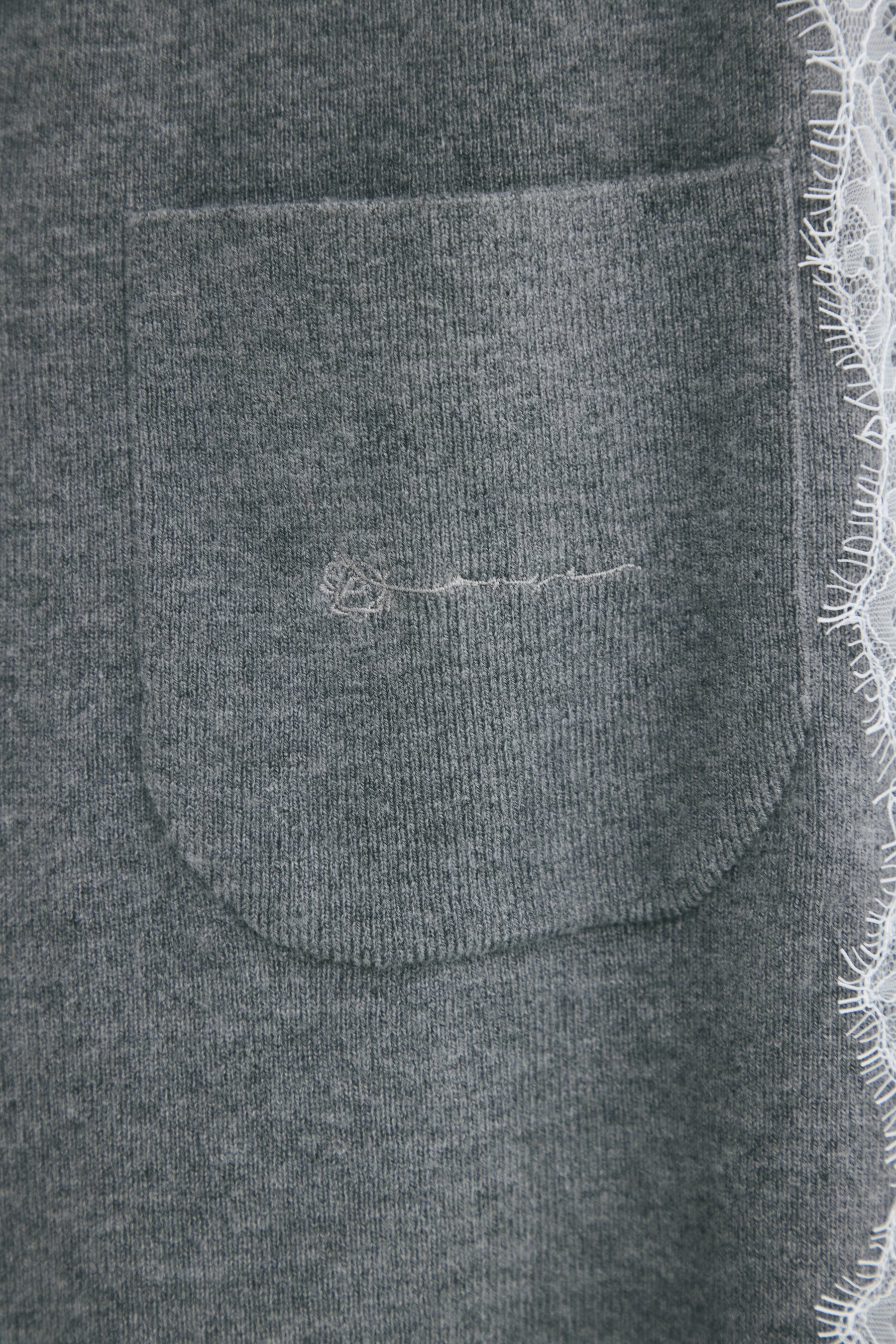 SIDE LACE KNIT PANTS