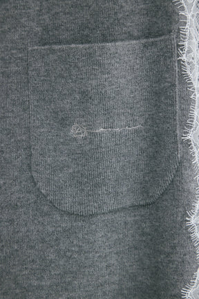 SIDE LACE KNIT PANTS