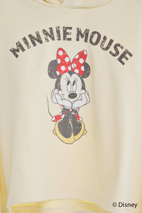 MINNIE MOUSE/SHORT HOODIE SWEAT