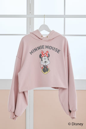 MINNIE MOUSE/SHORT HOODIE SWEAT