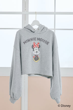 MINNIE MOUSE/SHORT HOODIE SWEAT