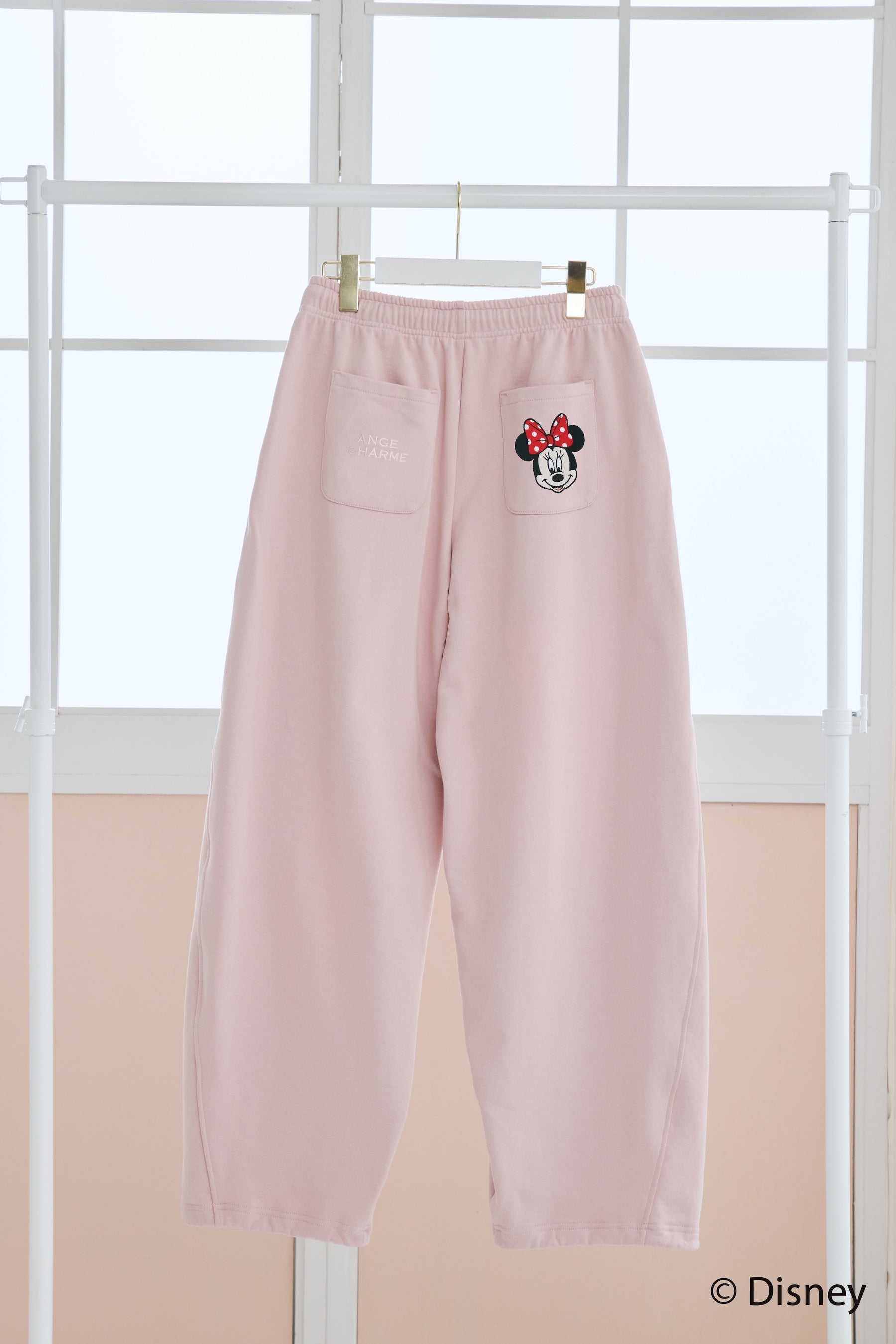 MINNIE MOUSE/DAMAGE LACE SWEAT PANTS