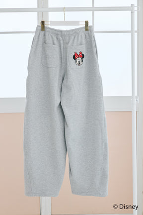 MINNIE MOUSE/DAMAGE LACE SWEAT PANTS