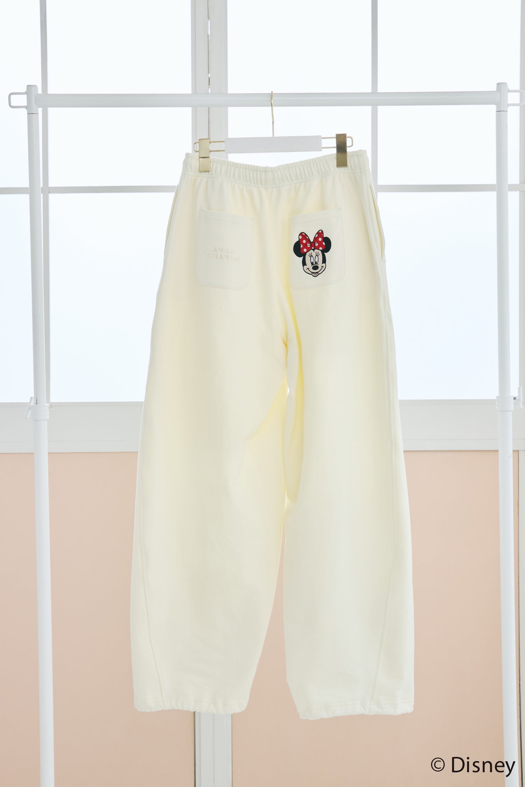MINNIE MOUSE/DAMAGE LACE SWEAT PANTS