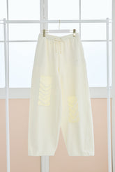 MINNIE MOUSE/DAMAGE LACE SWEAT PANTS