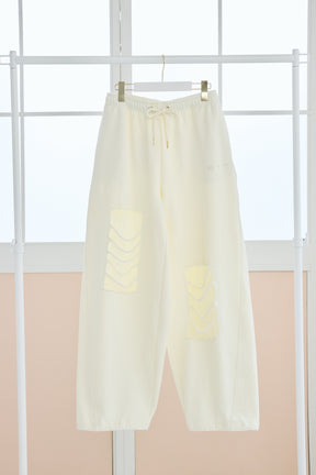 MINNIE MOUSE/DAMAGE LACE SWEAT PANTS