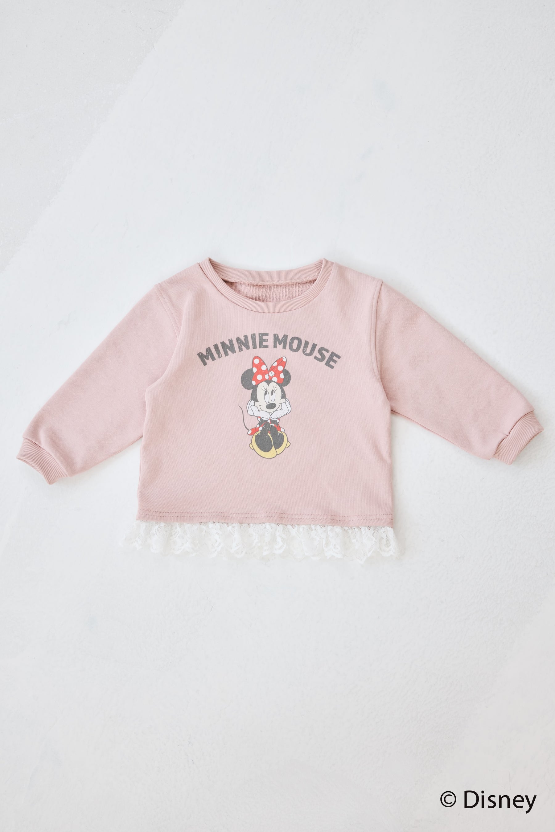 [KIDS] MINNIE MOUSE/LACE SWEAT