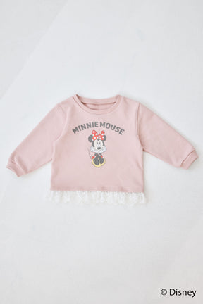 [KIDS] MINNIE MOUSE/LACE SWEAT
