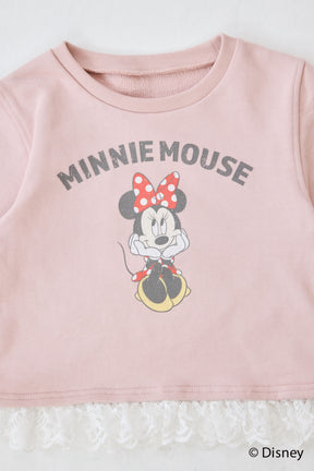 [KIDS] MINNIE MOUSE/LACE SWEAT