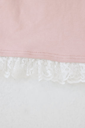 [KIDS] MINNIE MOUSE/LACE SWEAT