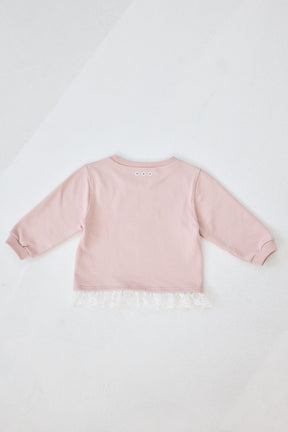 [KIDS] MINNIE MOUSE/LACE SWEAT