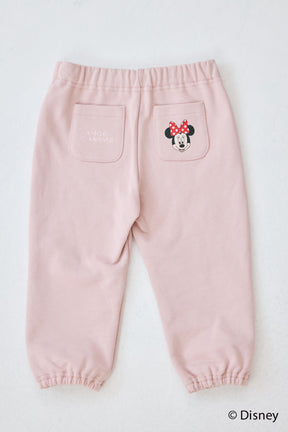 [KIDS] MINNIE MOUSE/LACE PATCH SWEAT PANTS
