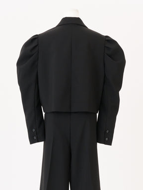 【XLサイズ商品】パフスリーブオーバーセットアップSET