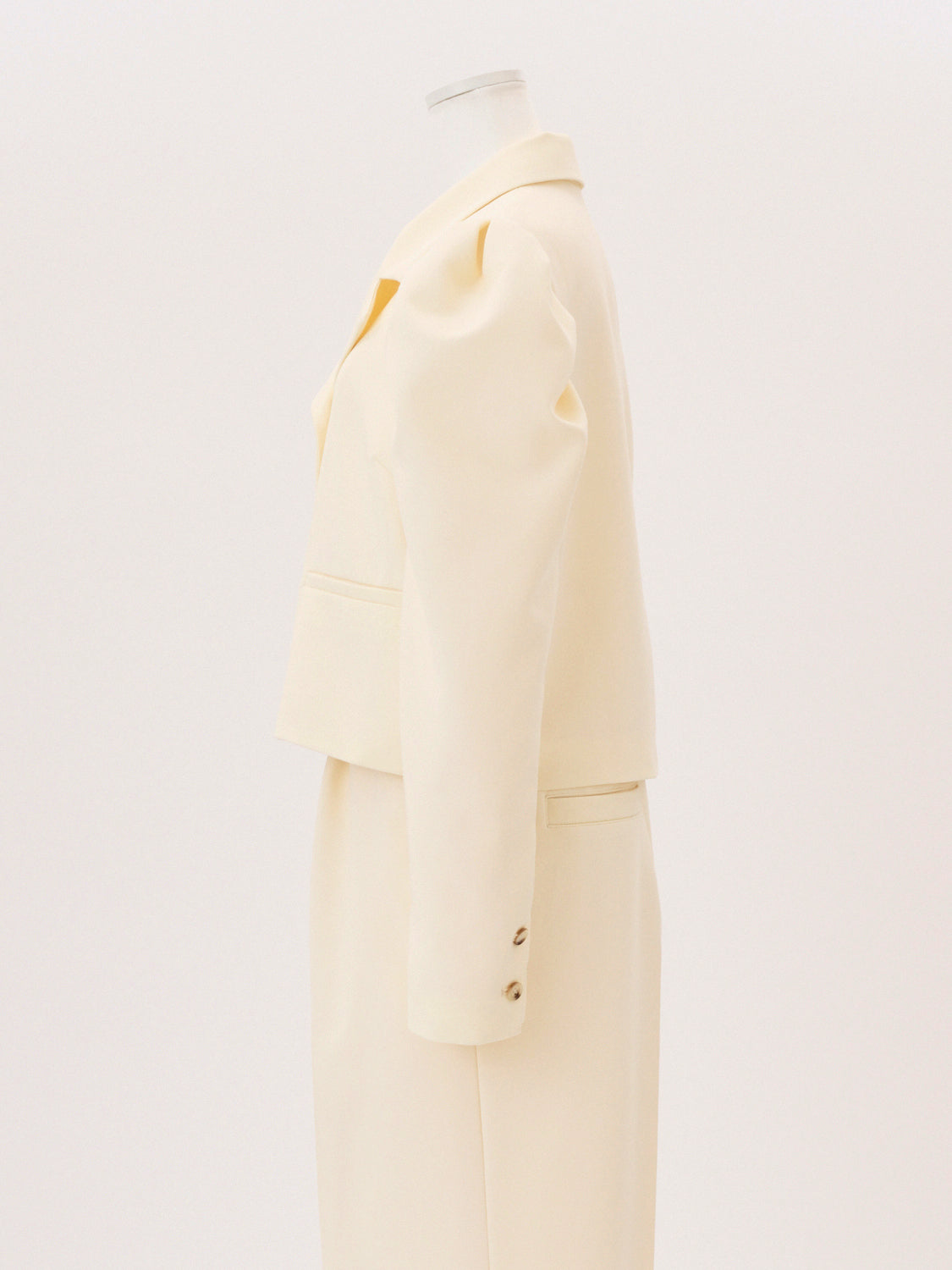 【XLサイズ商品】パフスリーブオーバーセットアップSET