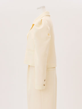 【XLサイズ商品】パフスリーブオーバーセットアップSET