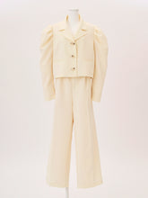 【XLサイズ商品】パフスリーブオーバーセットアップSET