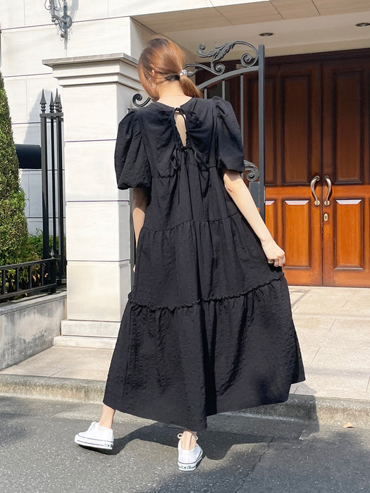 ティアードロングワンピース