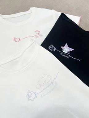 サンリオキャラクターズ メローチビTシャツ