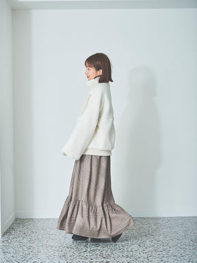 ボリュームボアブルゾン