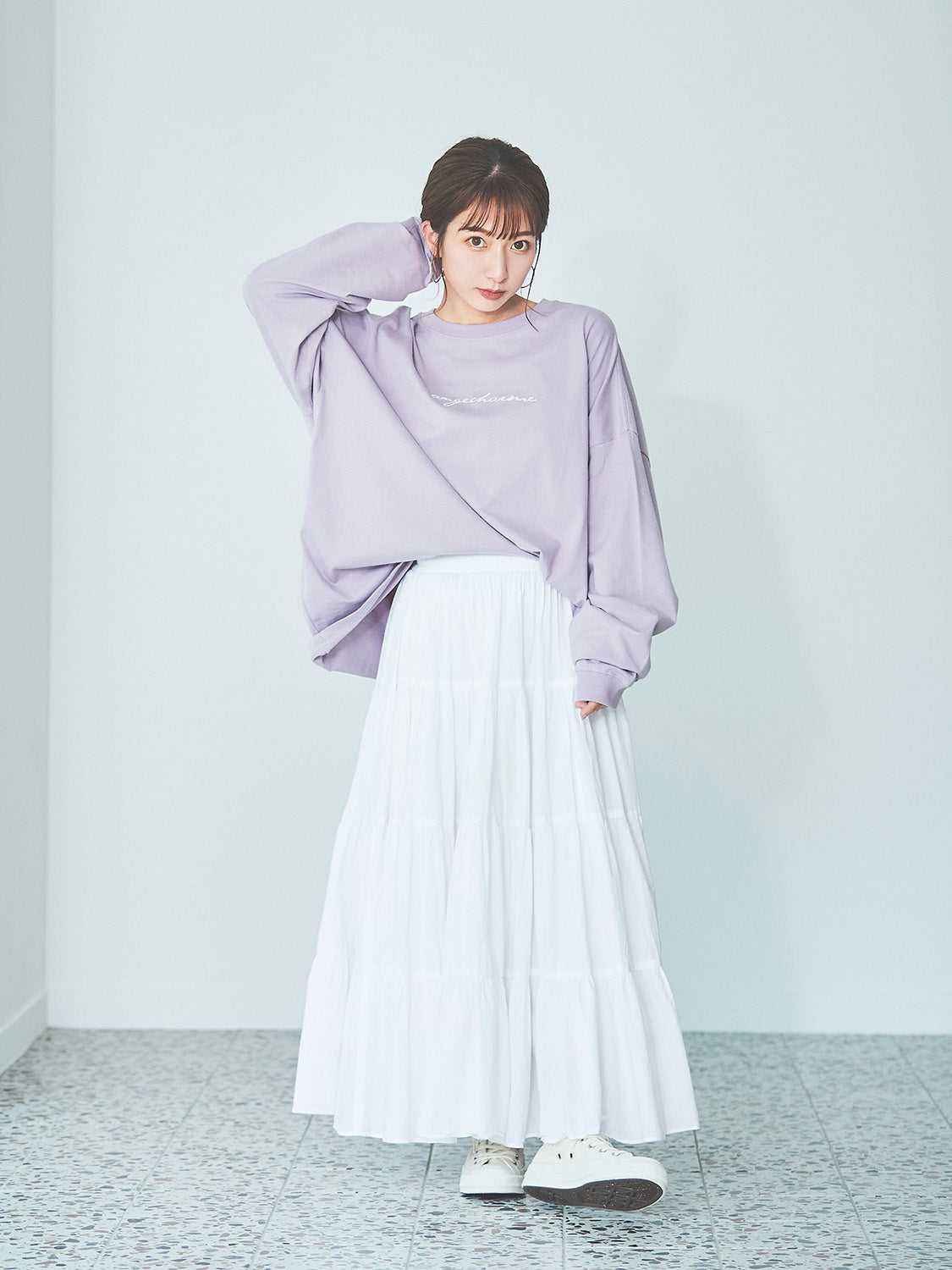 【ユニセックス】メッセージロンT