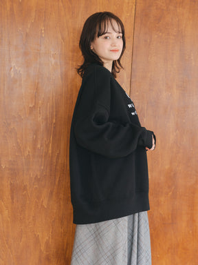 【ユニセックス】エンブロイダリースウェット