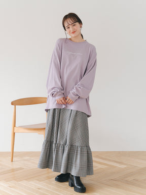 【ユニセックス】メッセージロンT