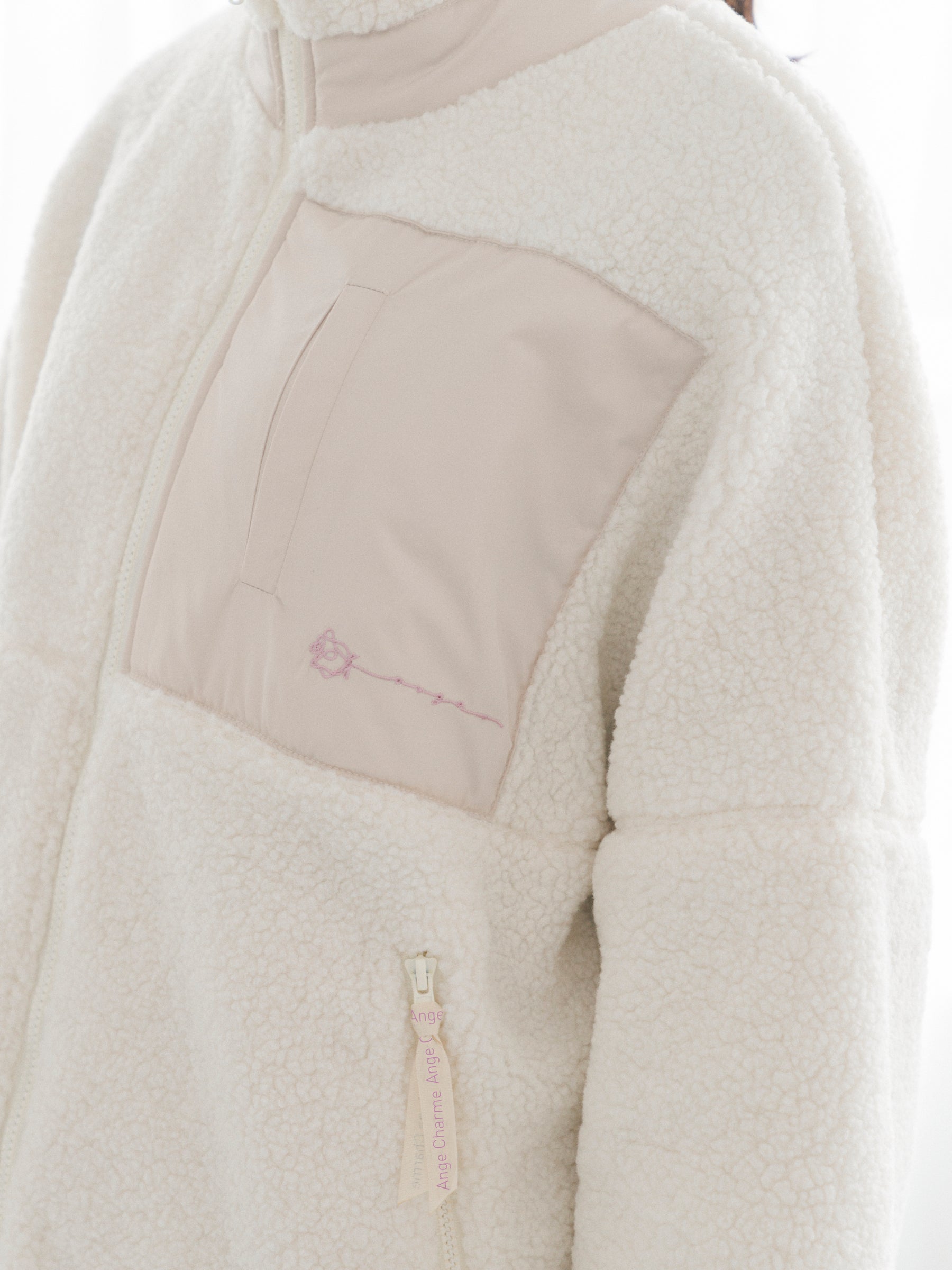 ボリュームボアブルゾン