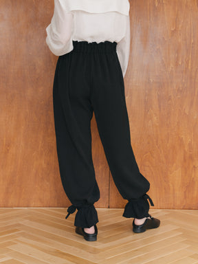 リボンイージーパンツ