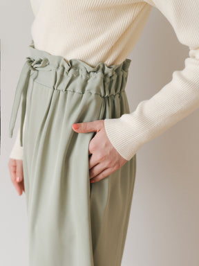 リボンイージーパンツ