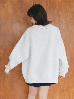 【ユニセックス】エンブロイダリースウェット