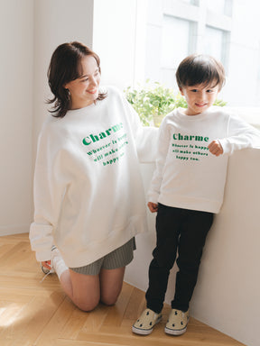 【ユニセックス】エンブロイダリースウェット