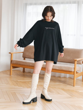 【ユニセックス】メッセージロンT