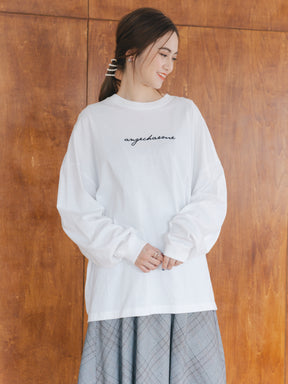 【ユニセックス】メッセージロンT