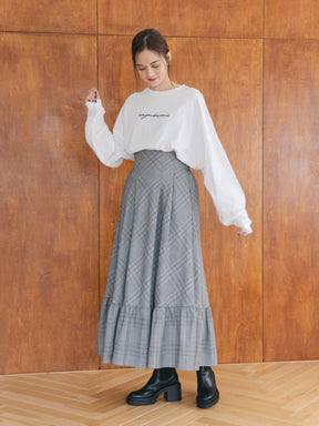 【ユニセックス】メッセージロンT