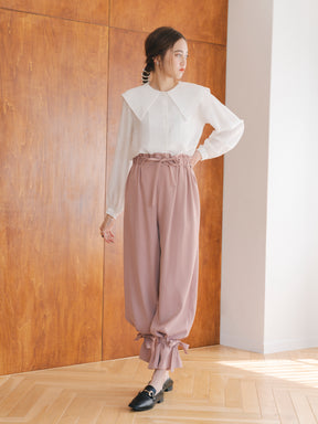 リボンイージーパンツ