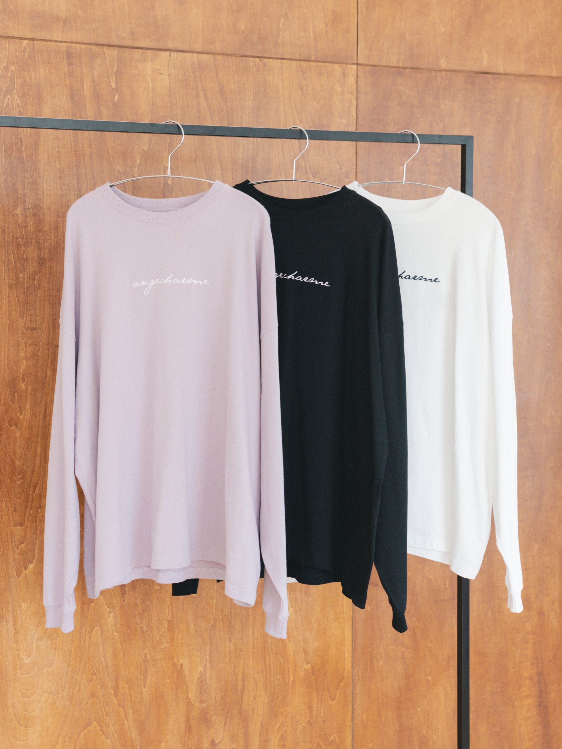 【ユニセックス】メッセージロンT