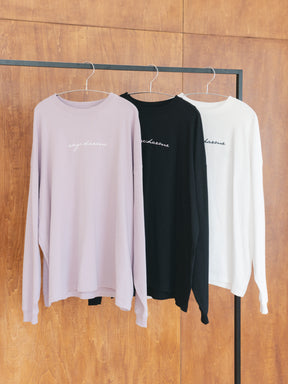 【ユニセックス】メッセージロンT