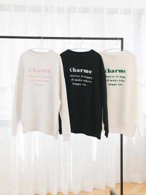 【ユニセックス】エンブロイダリースウェット